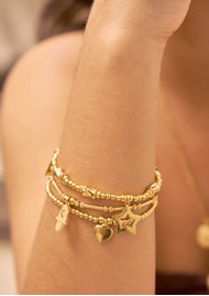 ChloBo Cute Charm Heart Bracelet - Gold