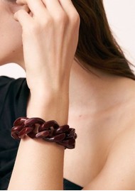 VANESSA  BARONI Great Bracelet - Bordeaux Marble