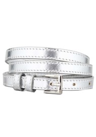 Becksondergaard Leather Glaze Aria Belt - Silver