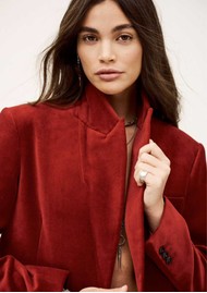 Ba&sh Boop Blazer - Rouge