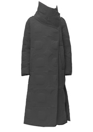 Day Birger et Mikkelsen Teme Quilted Maxi Coat - Black