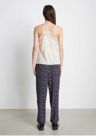 STELLA NOVA Silk Slip Top - Creme