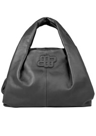 MUNTHE Lix Leather Bag - Black