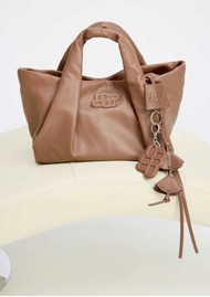MUNTHE Lix Leather Bag - Brown