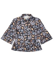 MUNTHE Rosewell Blouse - Black