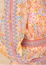 Hale Bob Paisley Midaxi Dress - Orange