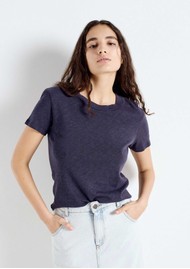 American Vintage Sonoma Short Sleeve Tee - Vintage Navy