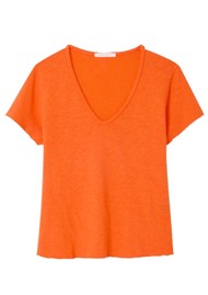 American Vintage Sonoma V-Neck T-Shirt - Gaspacho