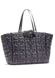 GANNI Re-Tech quilted Tote Bag - Black