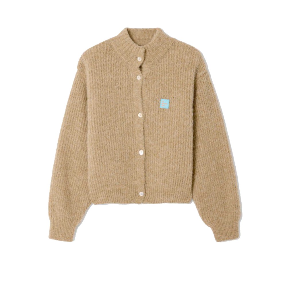 American Vintage Women's East High Collar Cardigan - Sable Mel
