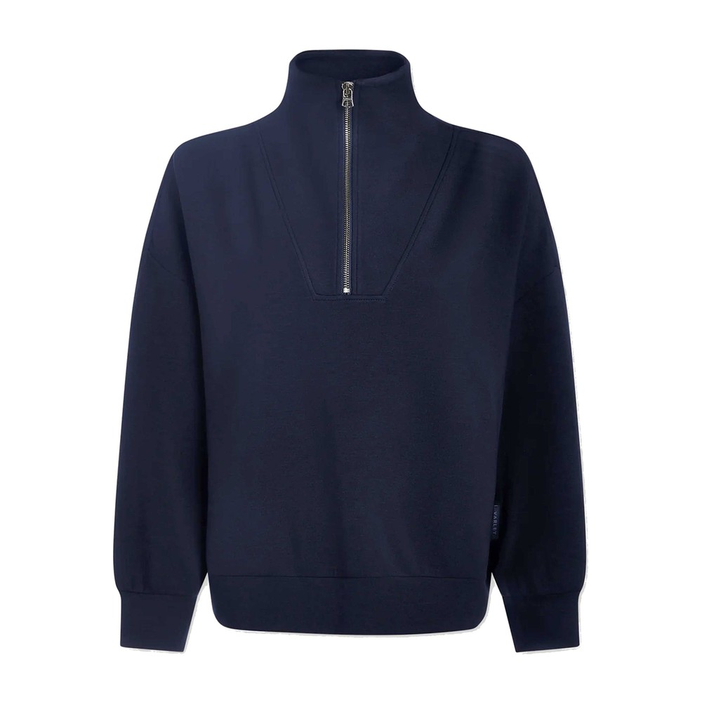 Varley Women's Hawley Half Zip Sweatshirt - Navy