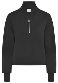 VARLEY Davidson Zip Sweatshirt - Black