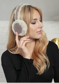 NOOKI Granger Faux Fur Earmuffs - Tan