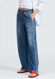 RAG & BONE Miramar Terry Wide Track Pants - Carst