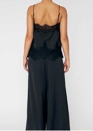 STELLA NOVA Delicate Lace Top - Black