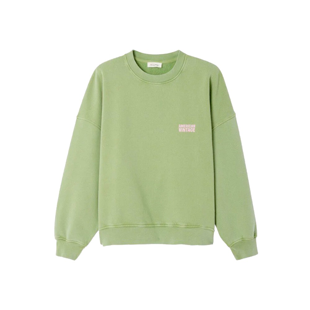 American Vintage Women's Plizzy Cotton Sweatshirt - Citronelle