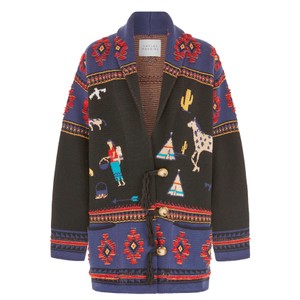 Nomadic Tapestry Cardigan - Black