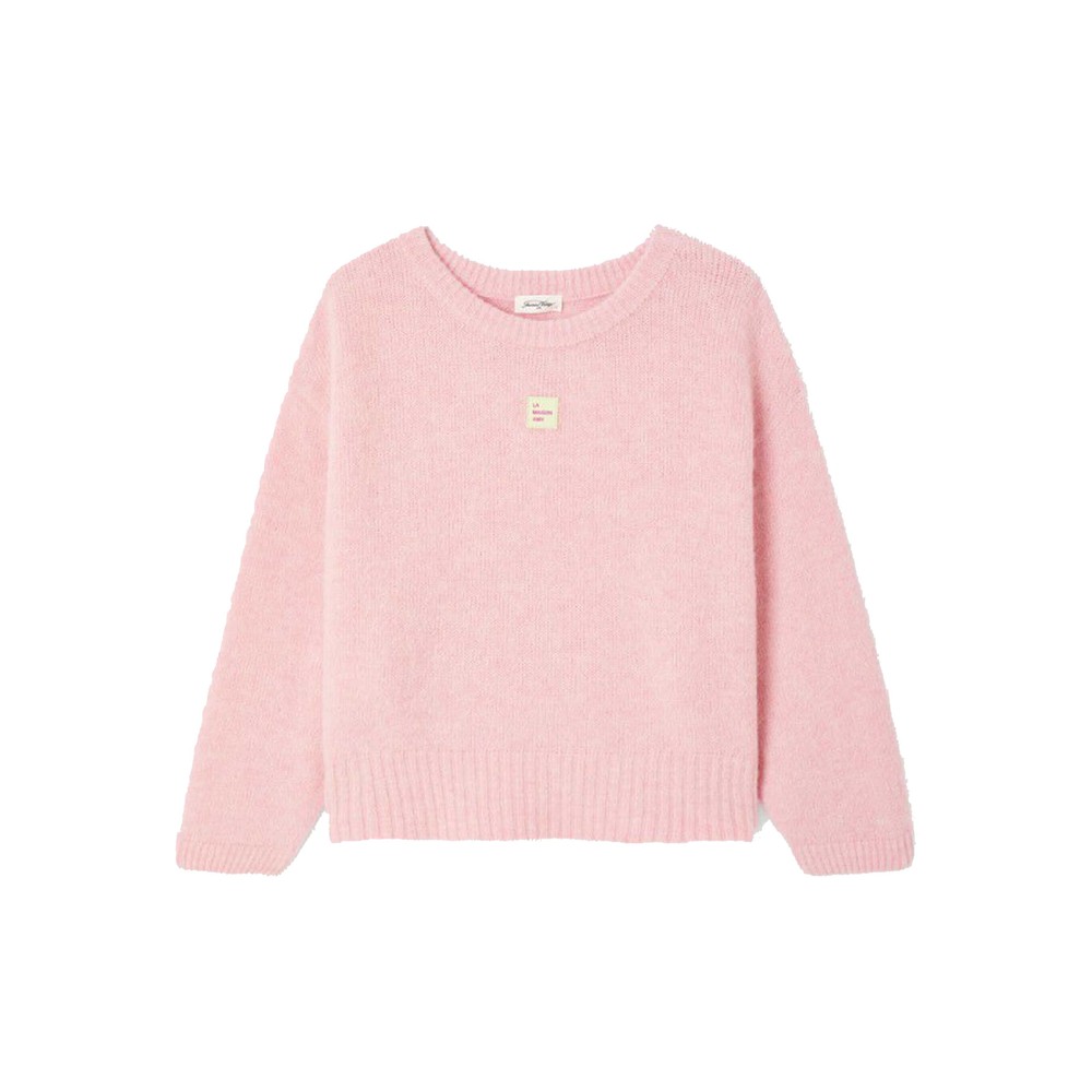 American Vintage Women's Light East Boat Neck Jumper - Cotton Candy