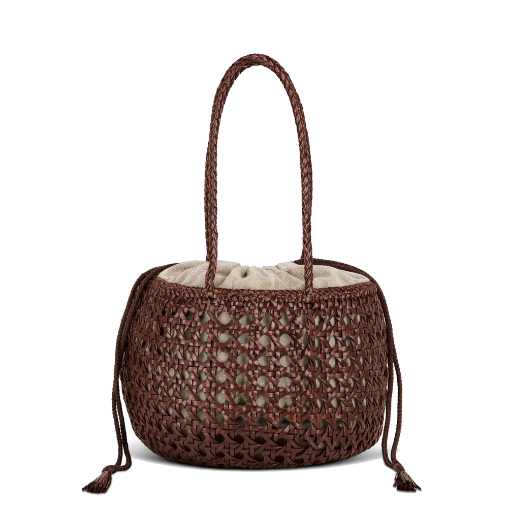 Dragon Diffusion Women's Joventus Woven Basket Bag - Bruciato