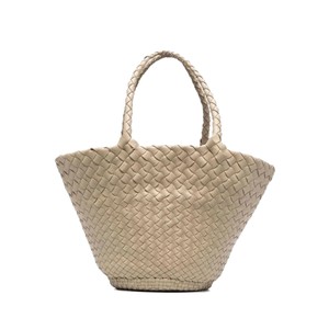 Egola Woven Bucket Bag - Natural