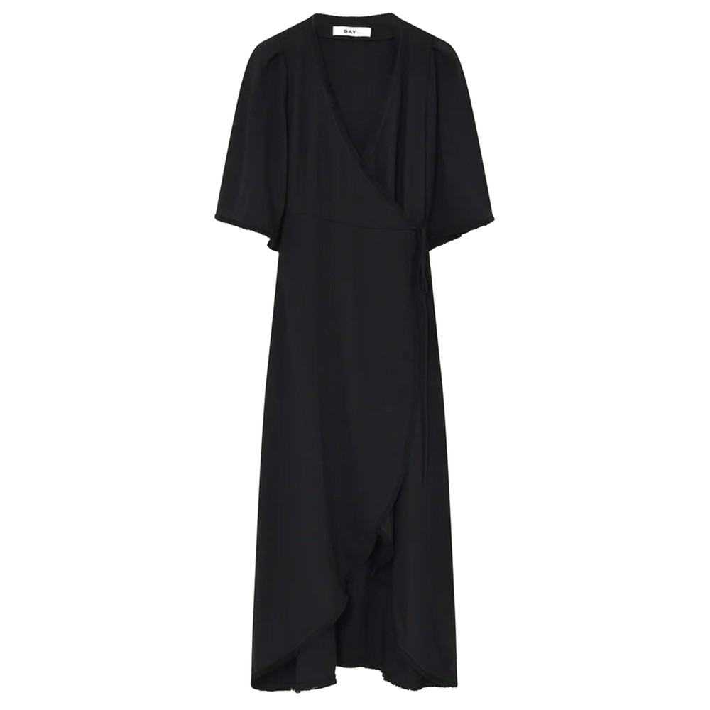 Day Birger Et Mikkelsen Women's Black Camilla Wrap Dress