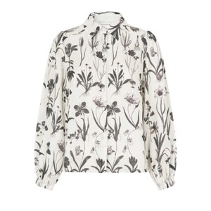 Siomadea Linen Blouse - Flower Seeds