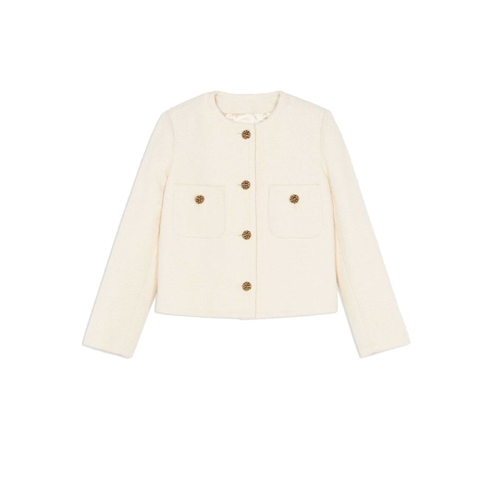 Ba&Sh Women's Gold Meredith Jacket - Ecru