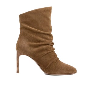 Colvia Suede Heeled Boots - Terre