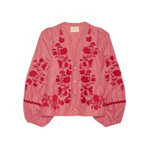 Juliane Top - Red Stripes