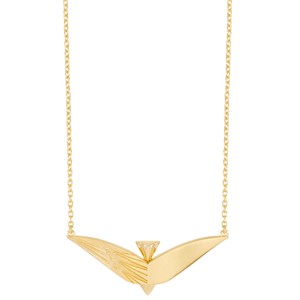 Celestial Bird Necklace - Gold