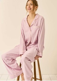 STRIPE & STARE Pyjama Bottoms - Lavender Haze