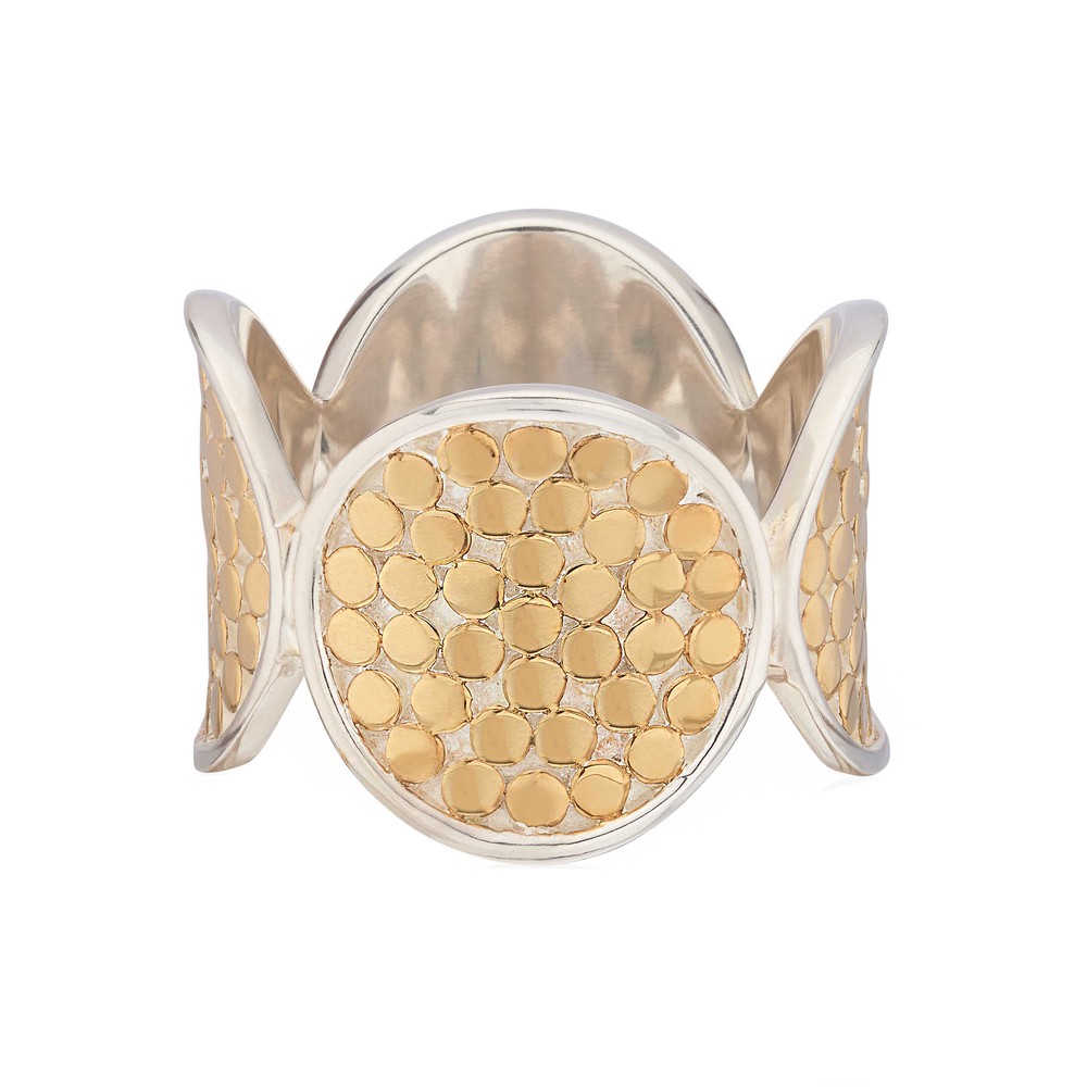 Anna Beck Women's Gold Large Multi Disc Rhythm Ring