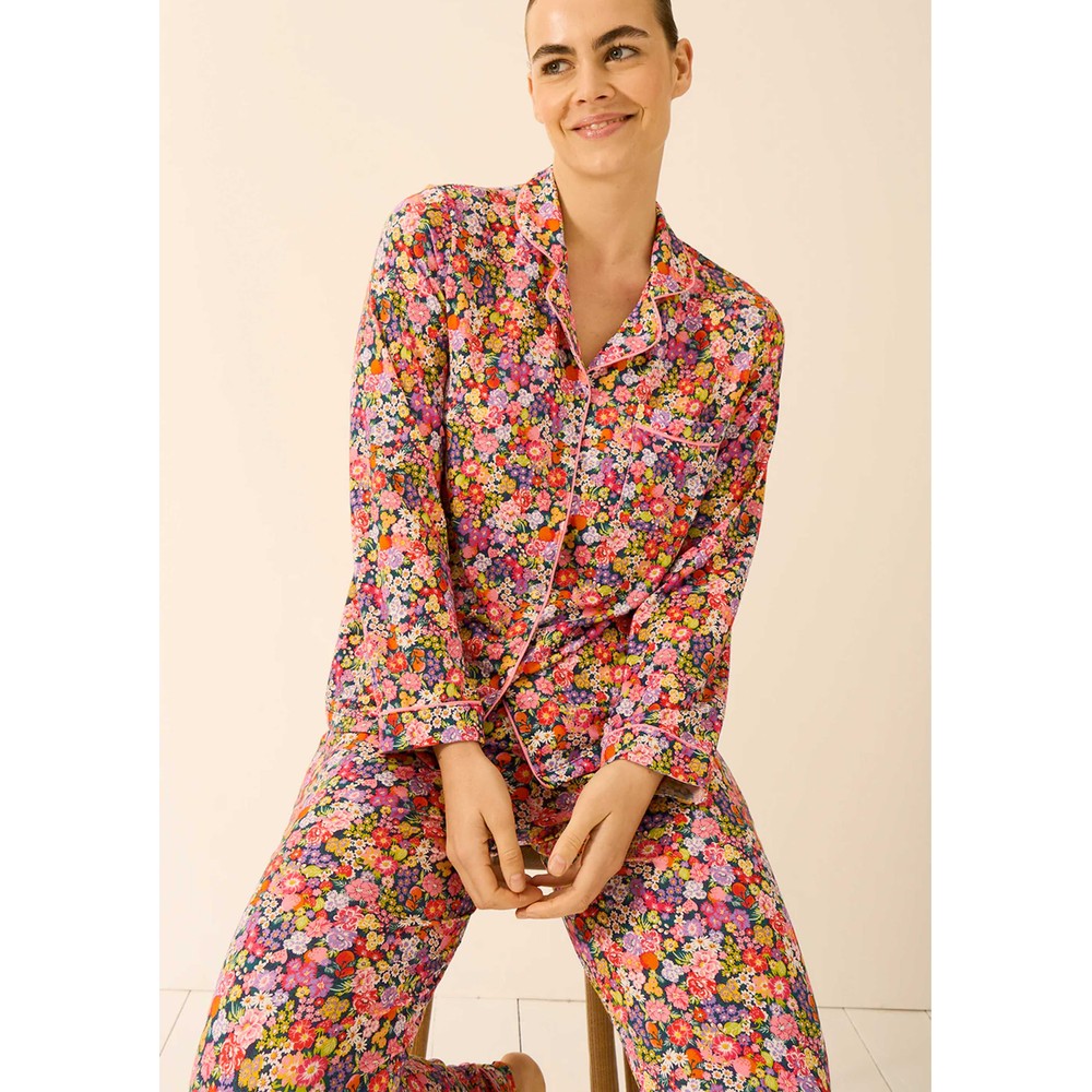 Stripe & Stare Women's Pyjama Set - Botanic Bloom