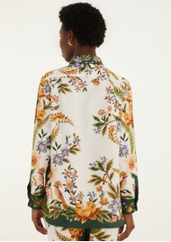 FARM RIO Sand Nature Collared Buttoned Shirt - Nature