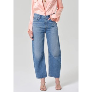 Miro Relaxed Barrel Leg High Rise Jean - Lolita