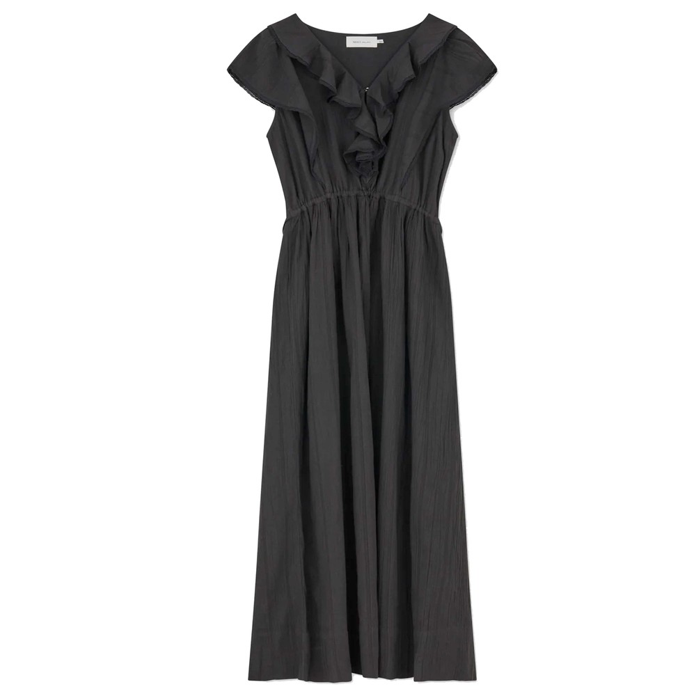 Skall Women's Black Clea Organic Cotton Dress