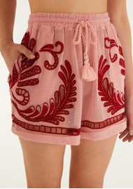 FARM RIO Arabesc Shorts - Light Pink