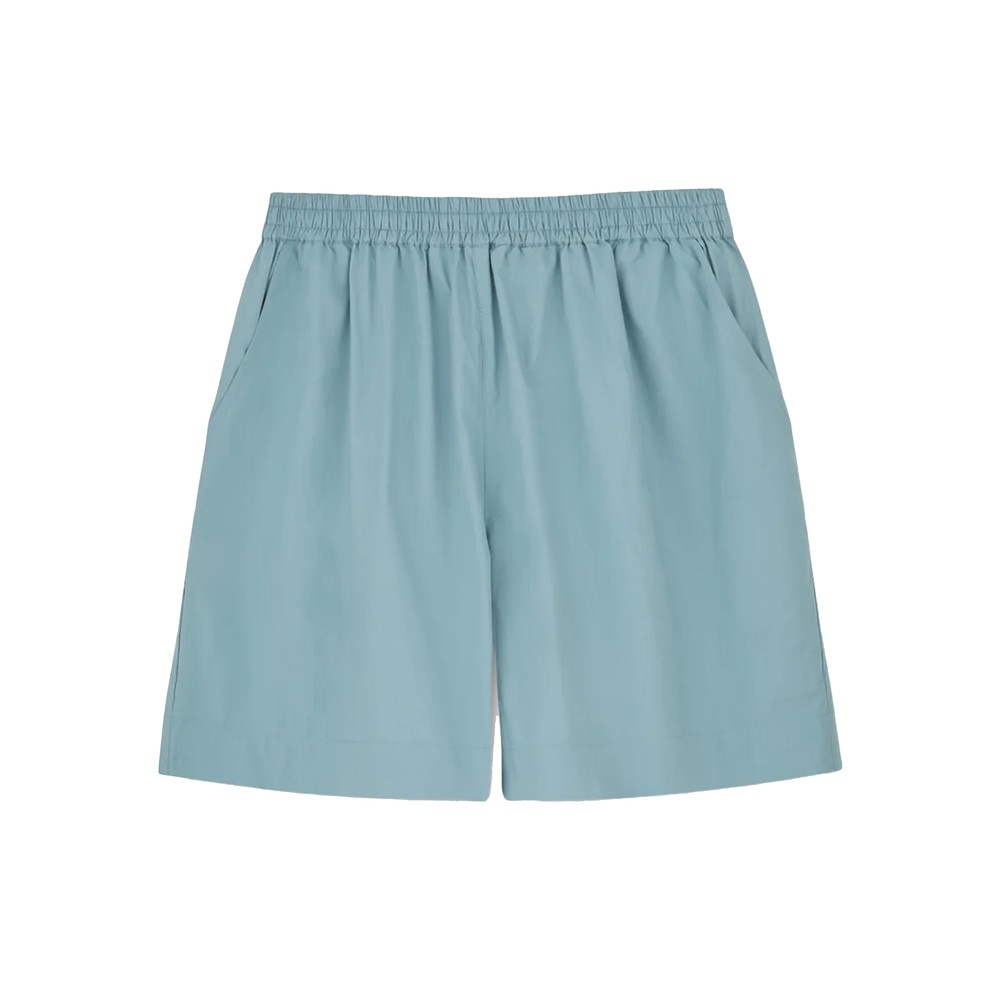 Skall Women's Edgar Cotton Poplin Shorts - Aqua