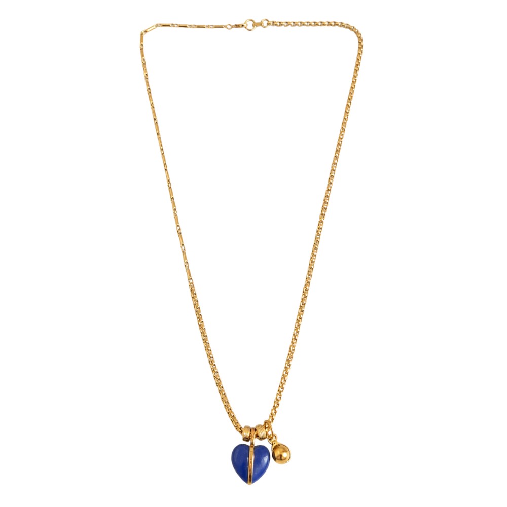 Roxanne Assoulin Women's Gold Mini Semi Heart Charm Necklace