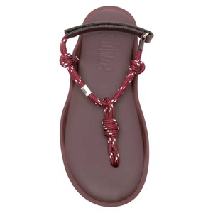 Flo Cord Sandals - Bordeaux