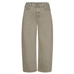 The Bow Barrel Leg Jeans - Tabby