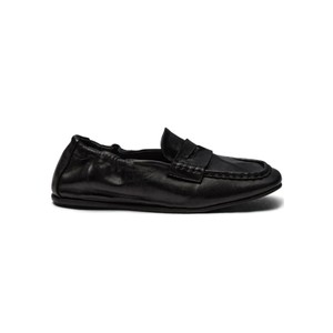 Helios Leather Loafer - Black