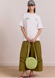 DAMSON MADDER Savon Organic Cotton T-Shirt - White