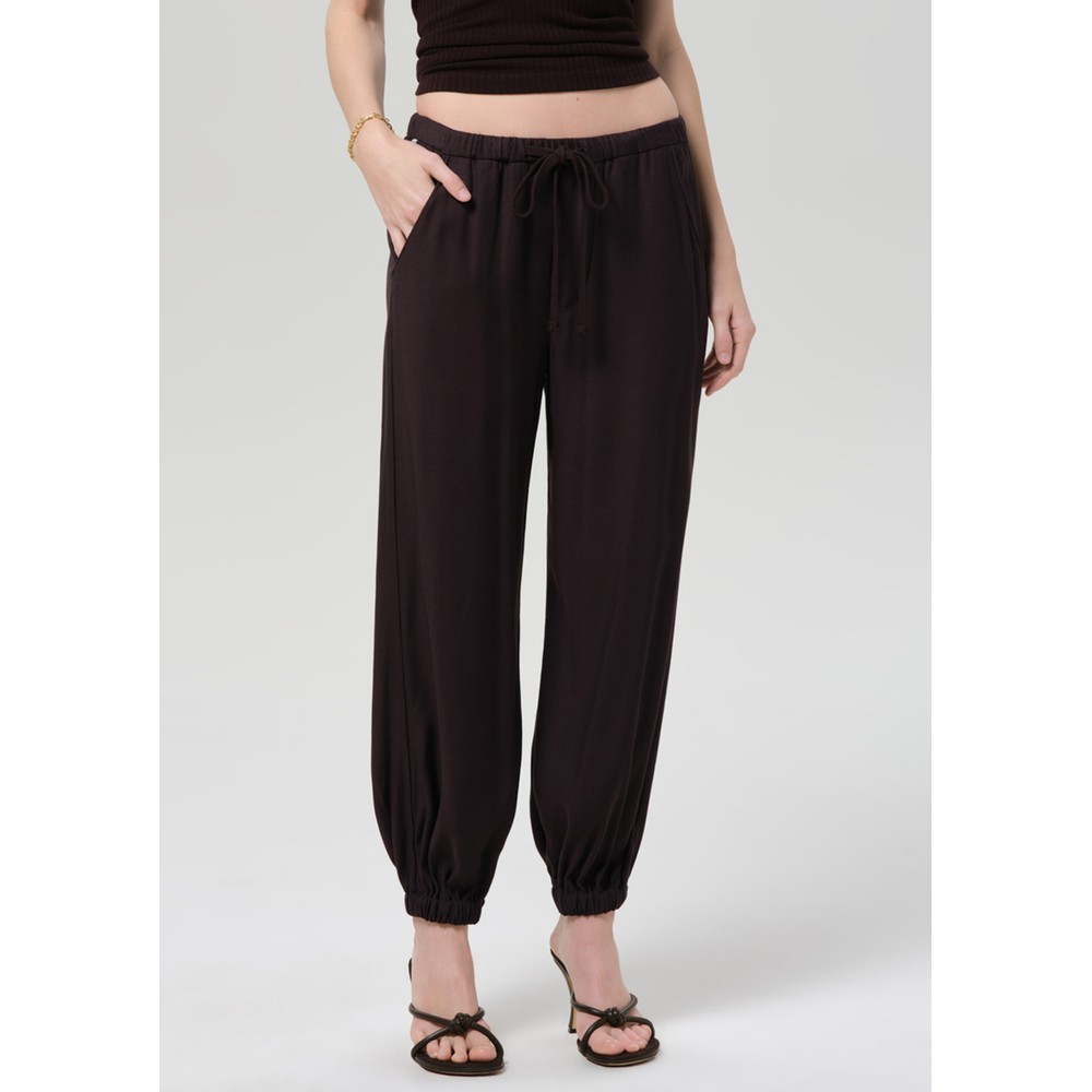 CITIZENS OF HUMANITY Bubble Hem Pull On Pant - Brown