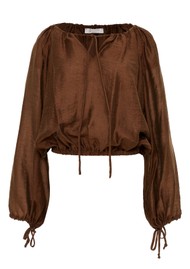 DEVOTION Nomad Blouse - Chocolate