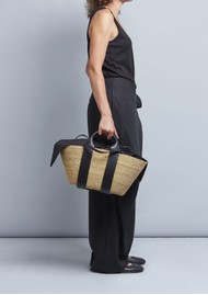 MUUN George LTR Straw Bag - Natural Tan