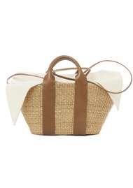 MUUN George LTR Straw Bag - Natural Tan