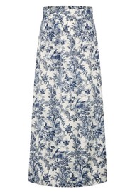 DEA KUDIBAL Celinadea Silk Skirt - Royal Garden