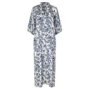 Sabrinadea Silk Dress - Royal Garden