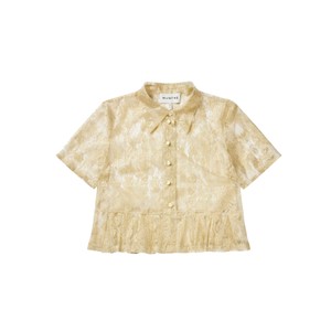 Bustona Lace Top - Gold